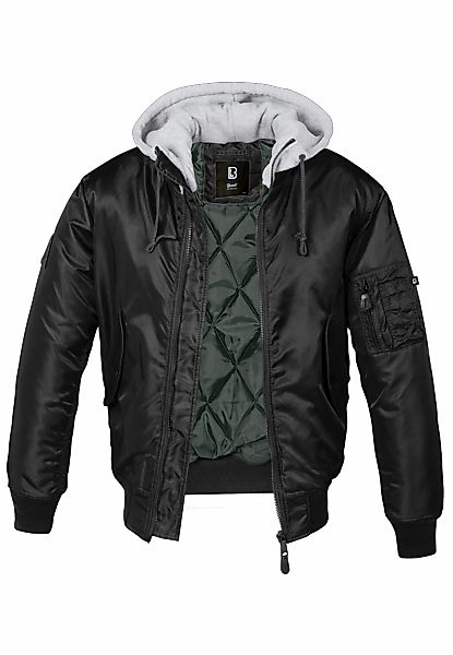 Brandit Anorak "Brandit Herren Hooded MA1 Bomber Jacket" 1 Stk. tlg. mit Ka günstig online kaufen