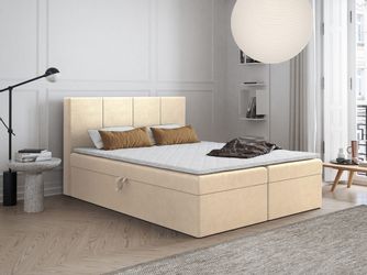 Godre Boxspringbett mit Bettkasten FARO 200x200 günstig online kaufen