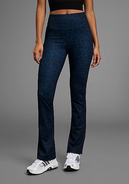 FAYN SPORTS Leggings, Reflektor Logo-Print günstig online kaufen
