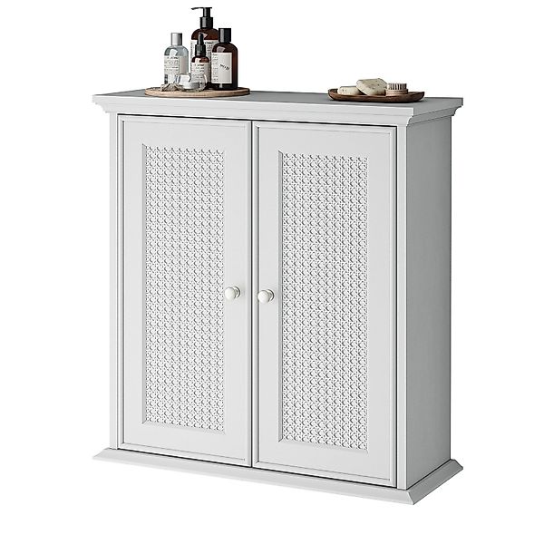 Yorbay Hängeschrank Badezimmerschrank mit verstellbarem Regal günstig online kaufen