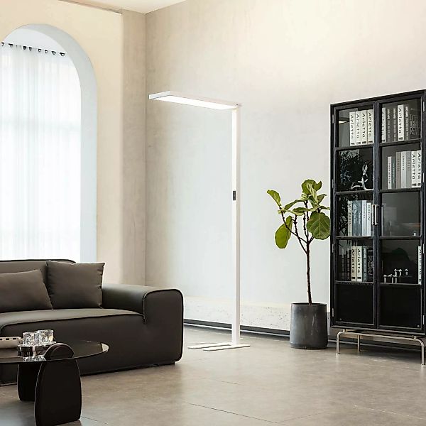 Arcchio Finix LED-Stehleuchte weiß 100W dimmbar günstig online kaufen