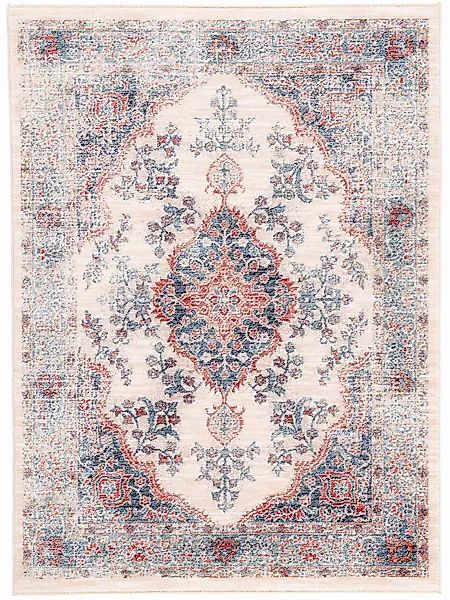 carpetfine Teppich »Phoenix«, rechteckig, 6 mm Höhe, Vintage Orient Look, m günstig online kaufen
