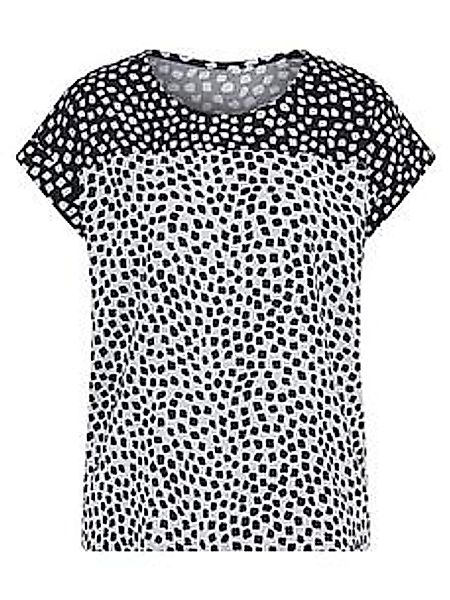 Tupfen-Bluse Peter Hahn schwarz günstig online kaufen