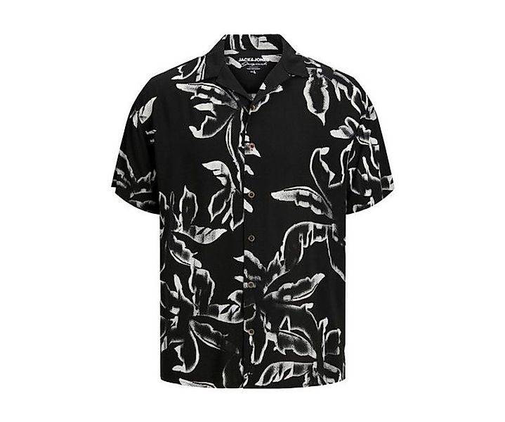 Jack & Jones Businesshemd JORFLOW RESORT AOP SHIRT SS BLK LN günstig online kaufen