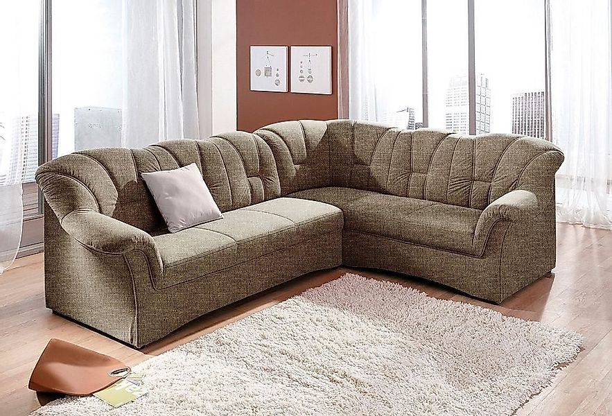 DOMO collection Ecksofa Papenburg B/T/H: 242/190/84 günstig online kaufen
