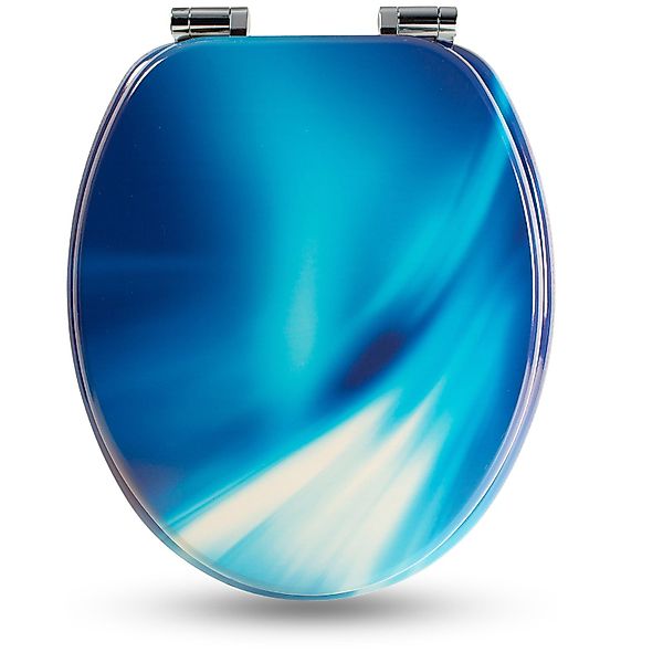 Sanfino WC-Sitz "Wave" Premium Toilettendeckel mit günstig online kaufen