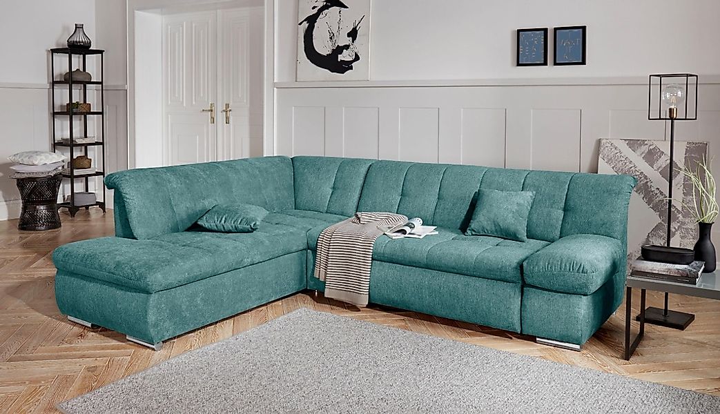 DOMO collection Ecksofa "Mona L-Form bequem und komfortabel, Breite 271cm, günstig online kaufen