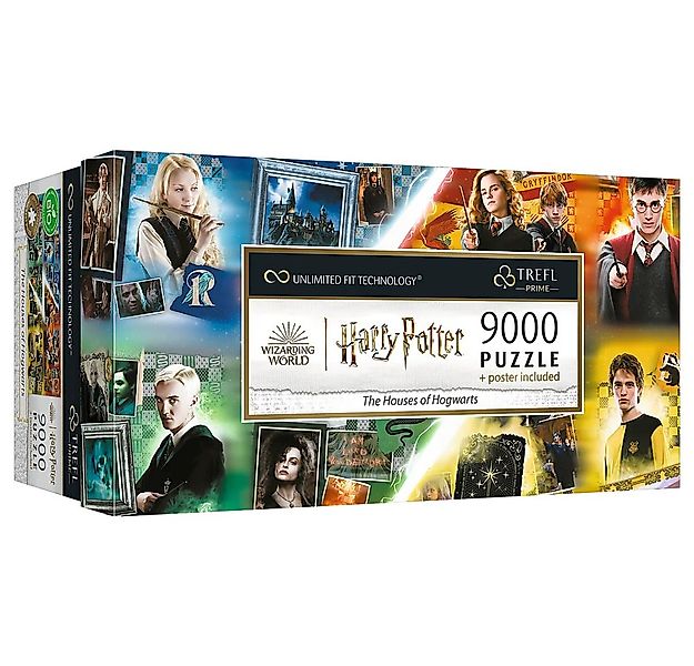Trefl Puzzle Harry Potter Die Häuser von Hogwarts 9000 Teile Puzzle, 9000 P günstig online kaufen