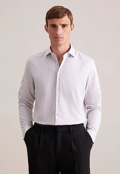 seidensticker Businesshemd "Schwarze Rose" X-Slim 1/1 Kentkragen Gestreift günstig online kaufen