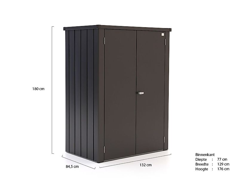 Biohort Mehrzweckschrank "Romeo Gr. L high, verschiedene Farben" 132x87x181 günstig online kaufen