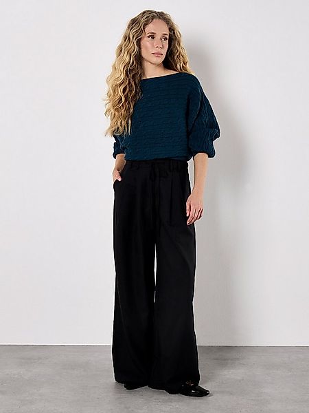 Apricot Strickpullover Fledermauspullover, mit Zopfmuster günstig online kaufen