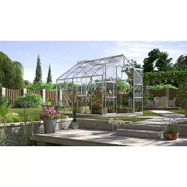 Vitavia Gewächshaus Jupiter 8300 Alu 8,3 m² inkl. Fundament günstig online kaufen