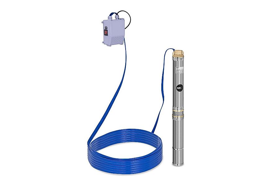 MSW Tiefbrunnenpumpe 3.800 l/h Brunnenpumpe Tauchpumpe 250 W Wasserpumpe 28 günstig online kaufen