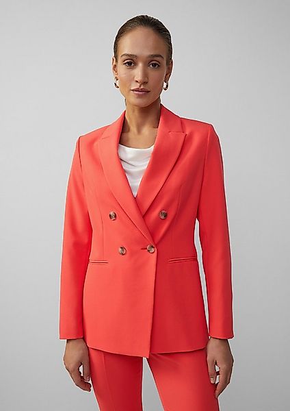 s.Oliver Jackenblazer Indoor-Blazer Blazer mit Reverskragen im Slim Fit günstig online kaufen