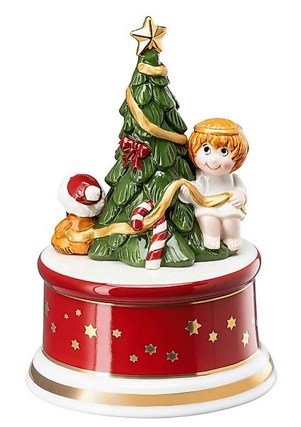 Hutschenreuther Weihnachtsfigur Sammelserie 2023 Am Weihnachtsbaum Spieluhr günstig online kaufen