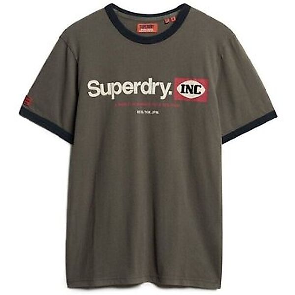Superdry  T-Shirt T-shirt à motif  Core Logo Ringer Workwear günstig online kaufen