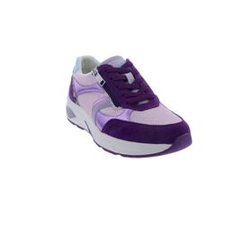 Waldläufer Waldläufer H-Jill Sneaker, Velours/ Mesh/Metallic,Lila günstig online kaufen