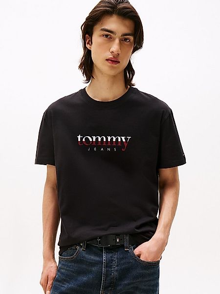 Tommy Jeans T-Shirt aus Jersey mit Logo günstig online kaufen
