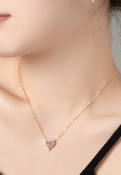 BRELLATO Herzkette Glanz Herz-Anhänger Geschenk-Idee Frau günstig online kaufen