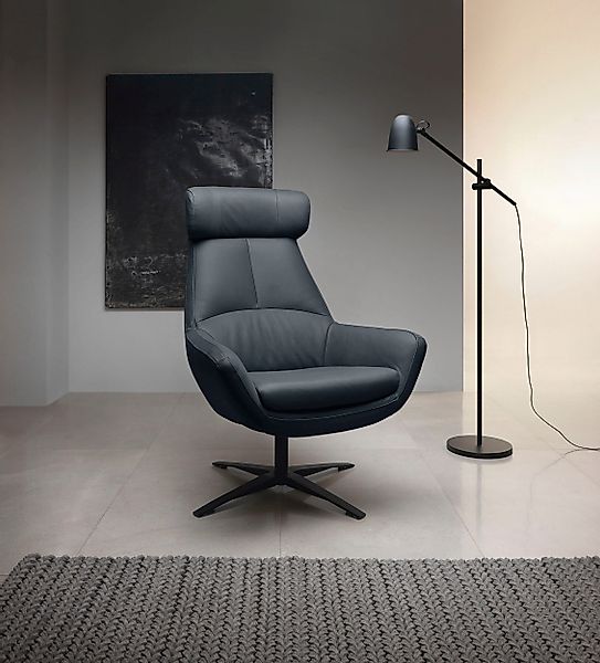 BETYPE Drehsessel "Be Organic High Back, Loungesessel, Hochlehnsessel", in günstig online kaufen