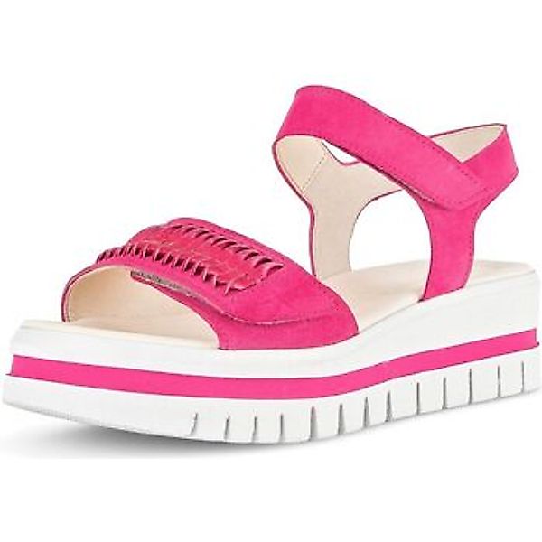 Gabor Sandalen Veloursleder/Textil Keilsandalette günstig online kaufen