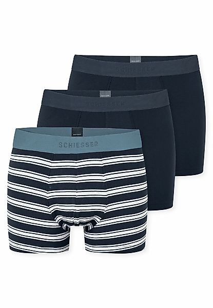 Schiesser Boxershorts ""95/5"", (3er Pack), angenehm softer Logo-Webgummibu günstig online kaufen