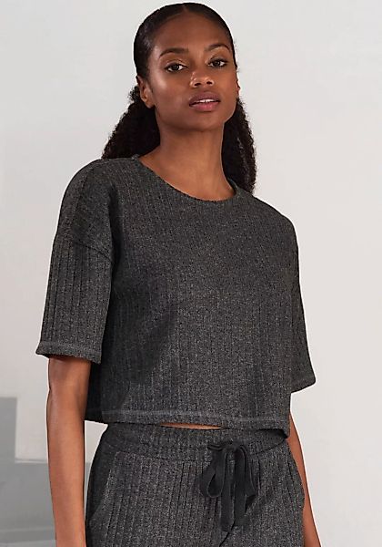 LASCANA 3/4-Arm-Shirt Lounge-/Strickshirt aus weichem Strick, Loungewear günstig online kaufen