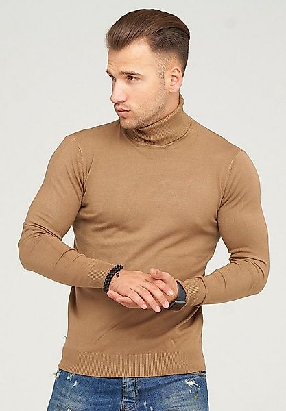 behype Rollkragenpullover TIBERIUS im modischen Slim Fit-Schnitt günstig online kaufen