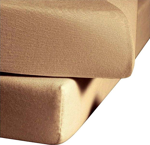 fleuresse Betttuch Colours, Mako-Satin, Gummizug: ohne, günstig online kaufen