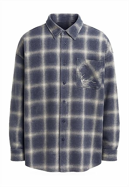 Karl Kani Langarmhemd "Karl Kani Karl Kani Small Signature Distressed Check günstig online kaufen