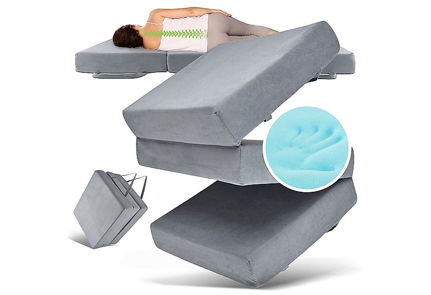 Klappmatratze Gästebett Visco, Herlag, 14 cm hoch, (verschiedene Größen), M günstig online kaufen