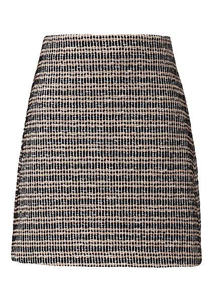 s.Oliver BLACK LABEL Minirock Kurzer Bouclé-Rock günstig online kaufen