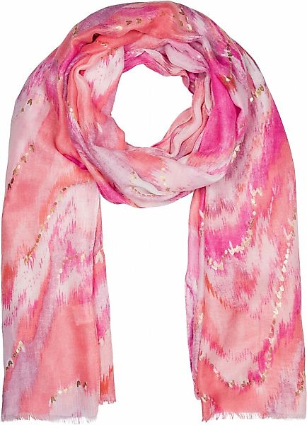 styleBREAKER Schal "Schal Wasserfall Farbverlauf Metallic Details" 1 Stk. günstig online kaufen