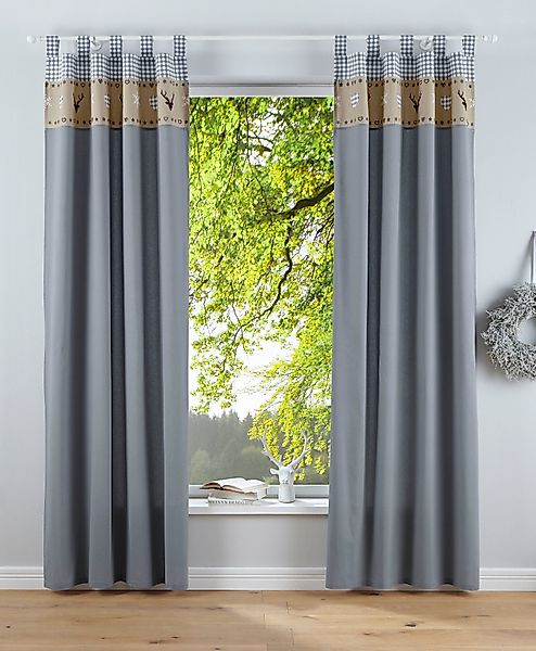my home Vorhang Xaver, Schlaufen (1 günstig online kaufen
