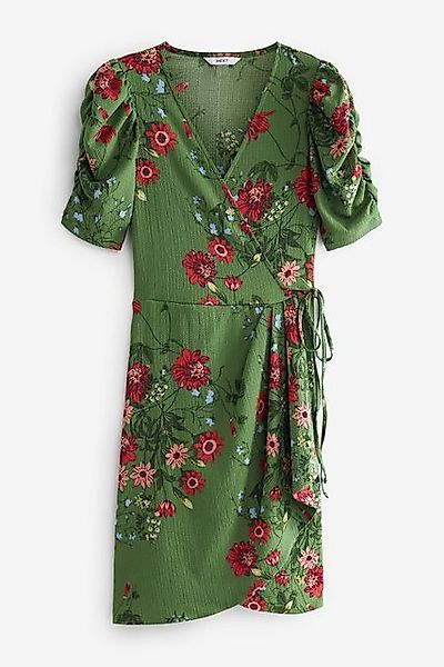 Next Druckkleid Kurzärmeliges Kleid, Kurzgröße (1-tlg) günstig online kaufen