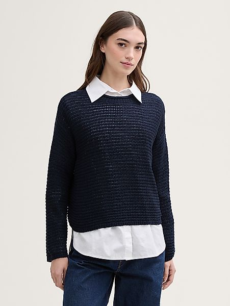 TOM TAILOR Denim Strickpullover Pullover mit günstig online kaufen