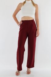 MIRROSI Stretch-Hose Damen Hose mit breitem günstig online kaufen