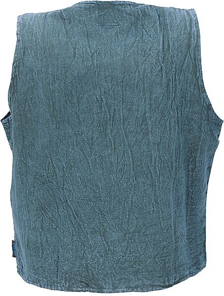Guru-Shop Strickjacke Goaweste, Psytrance Patchwork Herren günstig online kaufen