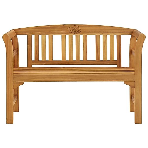 vidaXL Gartenbank Gartenbank 114 cm Massivholz günstig online kaufen