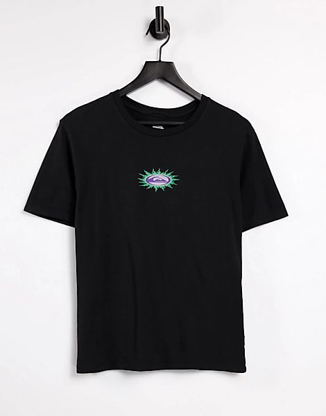 Quiksilver – Polar Summer – T-Shirt in Schwarz günstig online kaufen