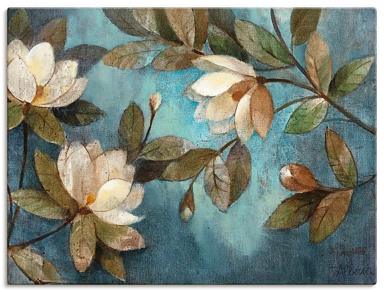 Artland Wandbild "Schwebende Magnolie", Blumen, (1 St.) günstig online kaufen