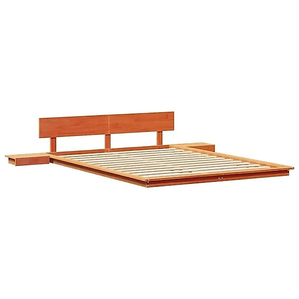 vidaXL Bettgestell Braun 150 x 200 cm Holz 872397 günstig online kaufen