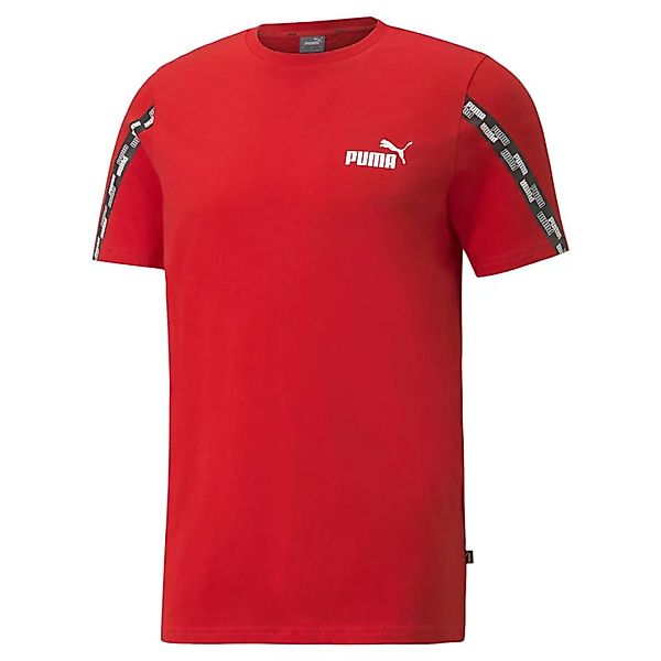 Puma Power Tape Kurzarm T-shirt S High Risk Red günstig online kaufen