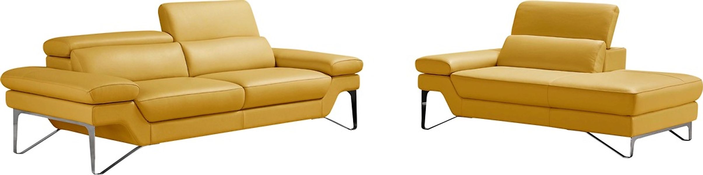 Egoitaliano Polstergarnitur "Princess", Set aus 2,5 Sitzer und Ottomane, Ko günstig online kaufen