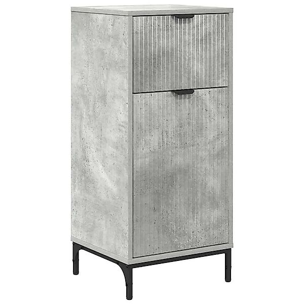 vidaXL Badezimmerschrank mit Schubladen Beton Grau 39,5 x 36 x 88 cm 883397 günstig online kaufen