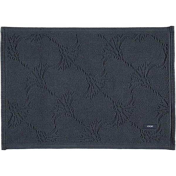 JOOP! - Badteppich New Cornflower 60 - Farbe: Anthrazit - 069 - 50x70 cm günstig online kaufen