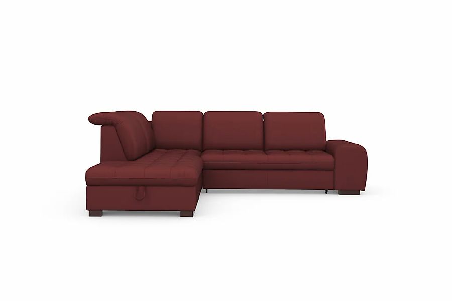 sit&more "Luxor L-Form" wahlweise mit Bettfunktion, Stauraum und Kopfteilve günstig online kaufen