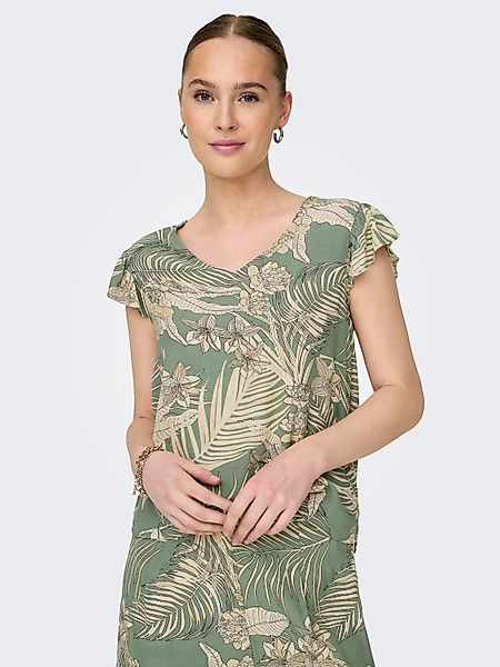 ONLY V-Shirt ONLPALINA LIFE SS V-NECK günstig online kaufen
