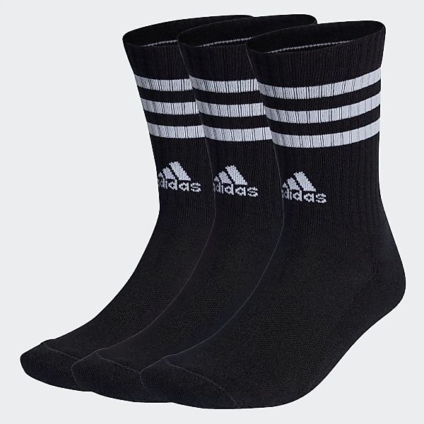 adidas Performance Sportsocken "3-STREIFEN CUSHIONED CREW, 3 PAAR" 3 Stk. t günstig online kaufen