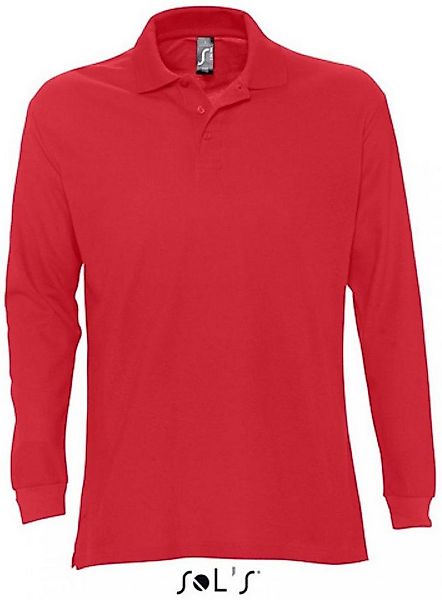 SOLS Langarm-Poloshirt Herren Longsleeve Poloshirt Star günstig online kaufen